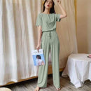 Women's Summer Cool Ice Silk Loose Pajama Homewear-SP205 - Tuzzut.com Qatar Online Shopping