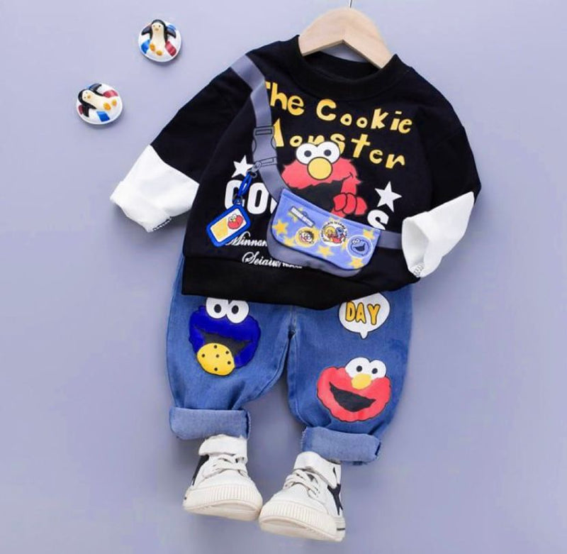 Cotton Baby Clothing 2 Pcs Clothes sets 483026 (90cm)