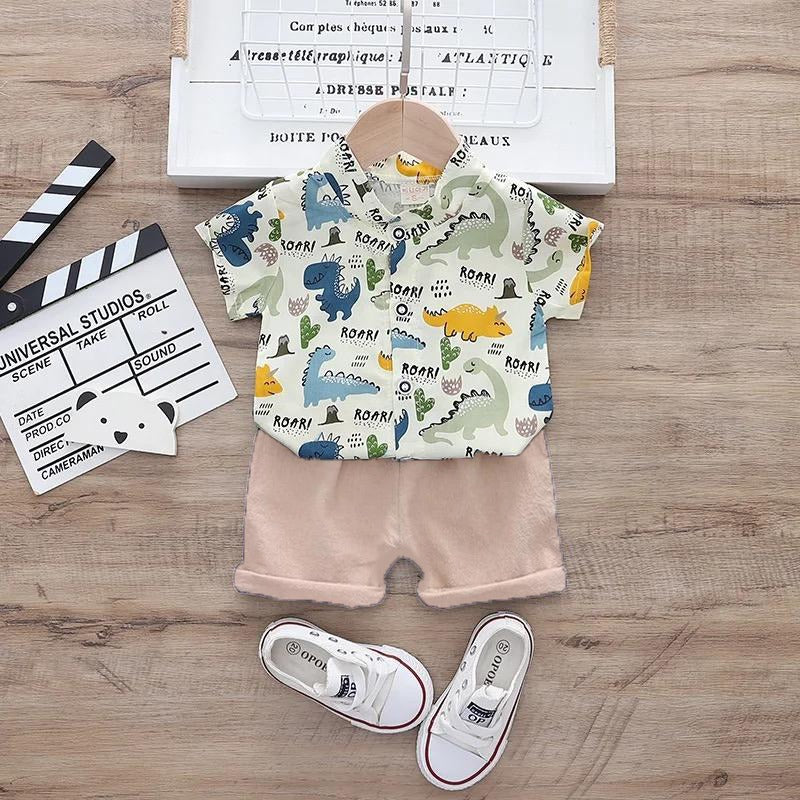 Children's wear short sleeves and shorts 2 - piece set 20332282 Children's wear short sleeves and shorts 2 - piece set 20332282