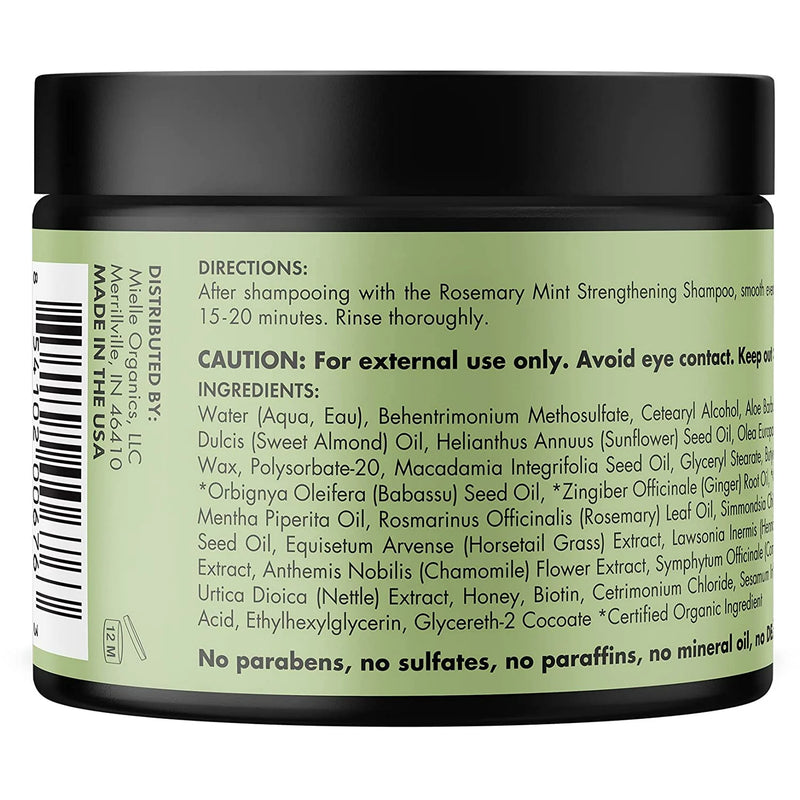 Mielle - Rosemary Mint Strengthening Hair Masque 340g