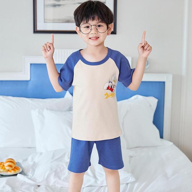 Cartoon Cute Kids Pajamas Home Clothes Outfit S4465120 Cartoon Cute Kids Pajamas Home Clothes Outfit S4465120