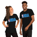 Adult Mens T Shirt Basketball Logo Tee   4569296 - TUZZUT Qatar Online Shopping