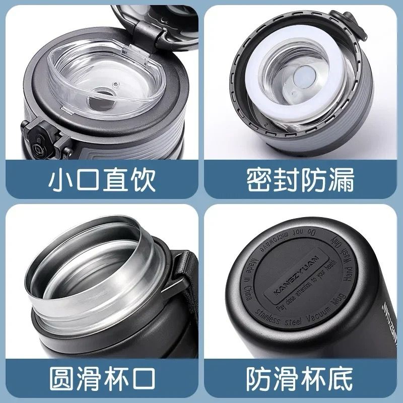 Fitness Cup 316 Stainless Steel Big Creative New Cup Vacuum Insulated Bottle 650ml Fitness Cup 316 Stainless Steel Big Creative New Cup Vacuum Insulated Bottle 650ml