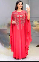 African Abaya Ramadan dress For Women 89657 Free size - TUZZUT Qatar Online Shopping