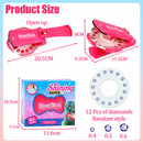 Shining Diamond Bling Bling Hair Gem Stamper and Refill Set MT-32