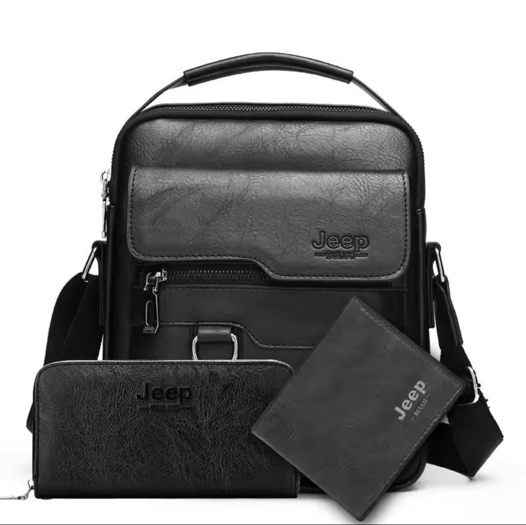 Men Crossbody Vintage PU Leather Satchel Pouch Handbag B-142267 Men Crossbody Vintage PU Leather Satchel Pouch Handbag B-142267