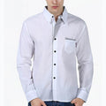 New Fashion Camisa Masculina Long Sleeve Shirt Men Slim fit Design Formal Casual Brand Male Dress Shirt L S4468309