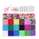 Round Glass Seed Beads DIY Bracelets Jewelry Making making S4200217 - Tuzzut.com Qatar Online Shopping