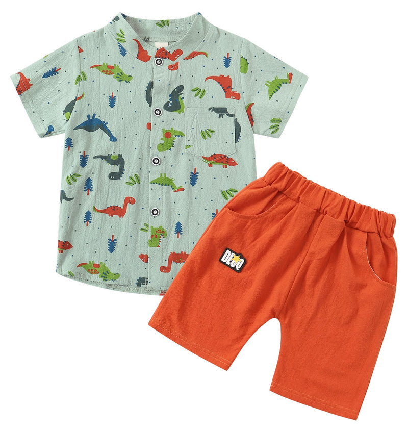 Summer Children Clothes Baby Boys Shirt Suits  1021555 - TUZZUT Qatar Online Shopping