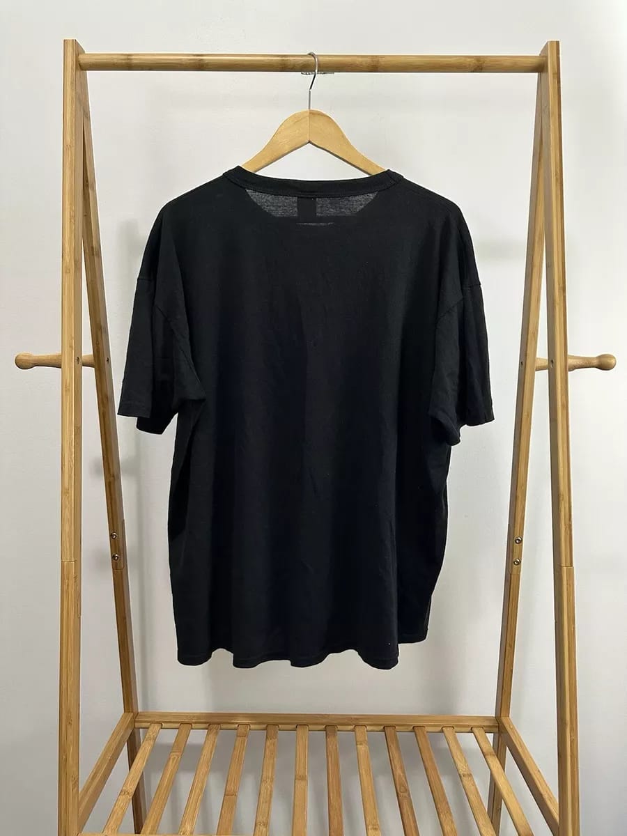 Athletic Blank Paper Thin Black T-Shirt S394306 Athletic Blank Paper Thin Black T-Shirt S394306