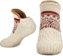 Warm Indoor Anti-Slip Fleece-Lined Floor Socks S5149626 - TUZZUT Qatar Online Shopping