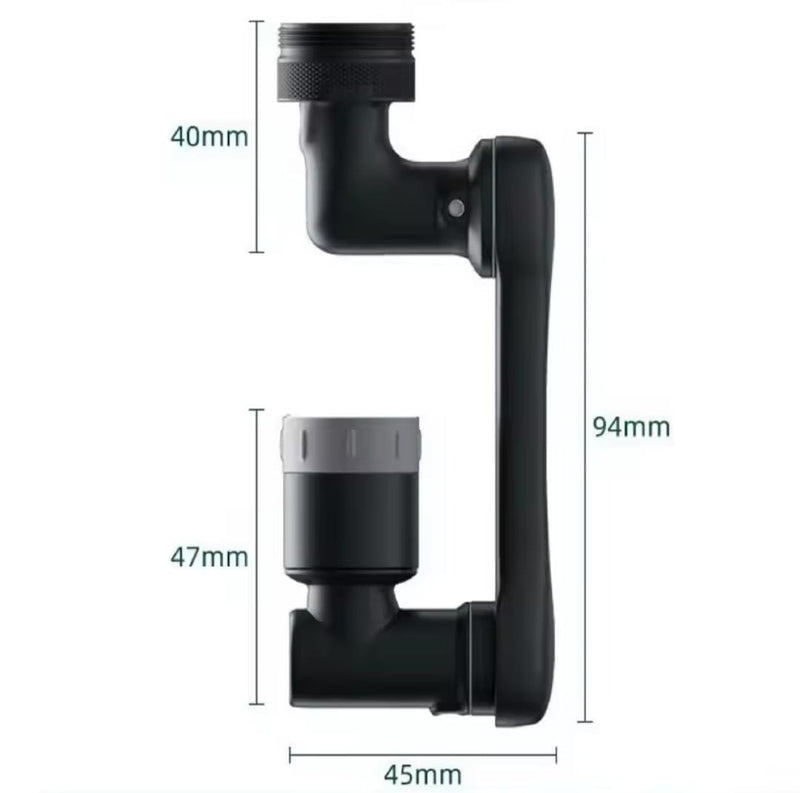 Rotating Universal Faucet Aerator  RM01 - TUZZUT Qatar Online Shopping