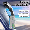 Universal Car Phone Holder Multifunctional 360 Degree Rotation Rearview Mirror Seat Clip Holder - TUZZUT Qatar Online Shopping