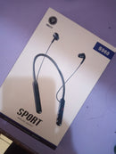 Wiresto S960 In-Ear Headphones Wireless Earbuds Bluetooth5.0 Earphone Neckband Headphone Neck Hanging Earbuds Soft Silicone IPX5 Waterproof Sport Earphone HIFI Stereo Headset Magnetic Headpho