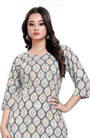 Women's Beautiful Delta Cotton Mix Fabric Printed Night suit Co-Ord Set - VKT500 - TUZZUT Qatar Online Shopping