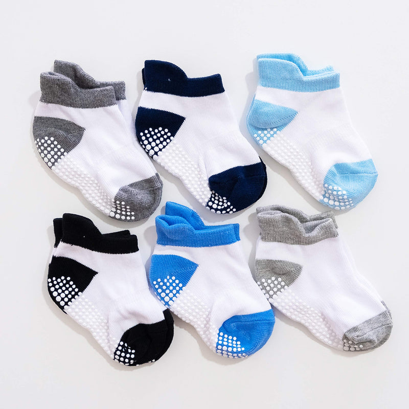 6 Pairs Baby Socks Girl Boy Toddler Socks 1322753 - TUZZUT Qatar Online Shopping