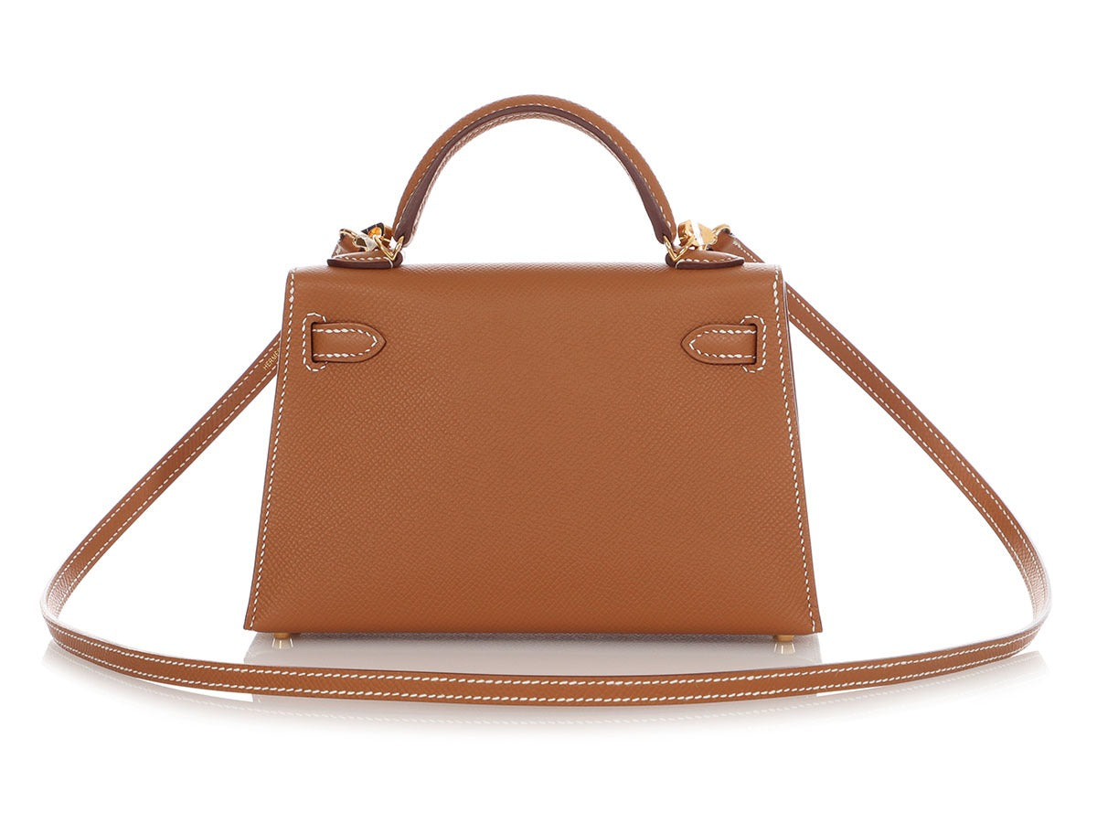 Luxury Gold Epsom Leather Mini Kelly H6056 Luxury Gold Epsom Leather Mini Kelly H6056