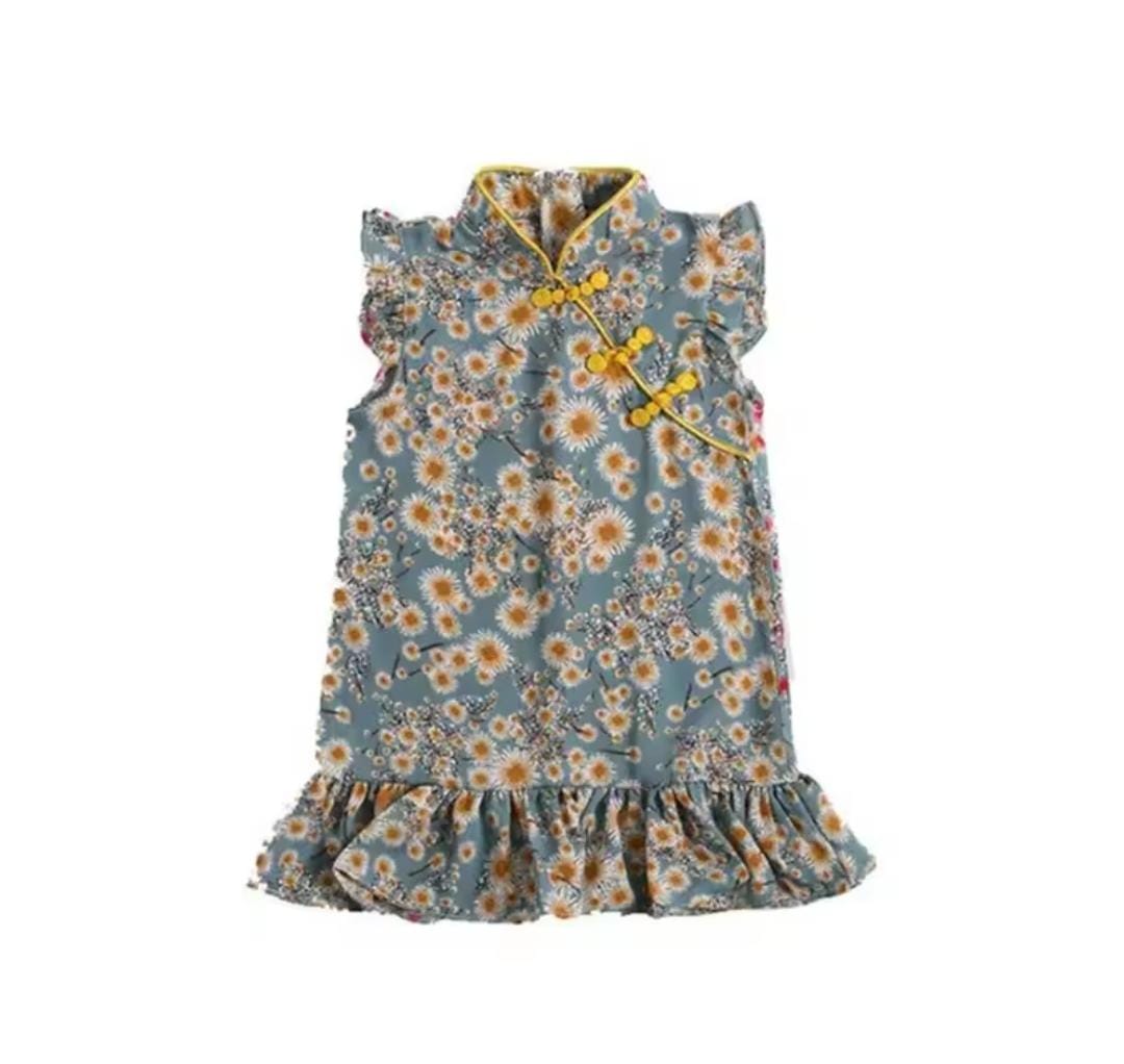 Girls Retro New Style Lace Trim Sleeveless Baby Princess Dress 1434789 Girls Retro New Style Lace Trim Sleeveless Baby Princess Dress 1434789