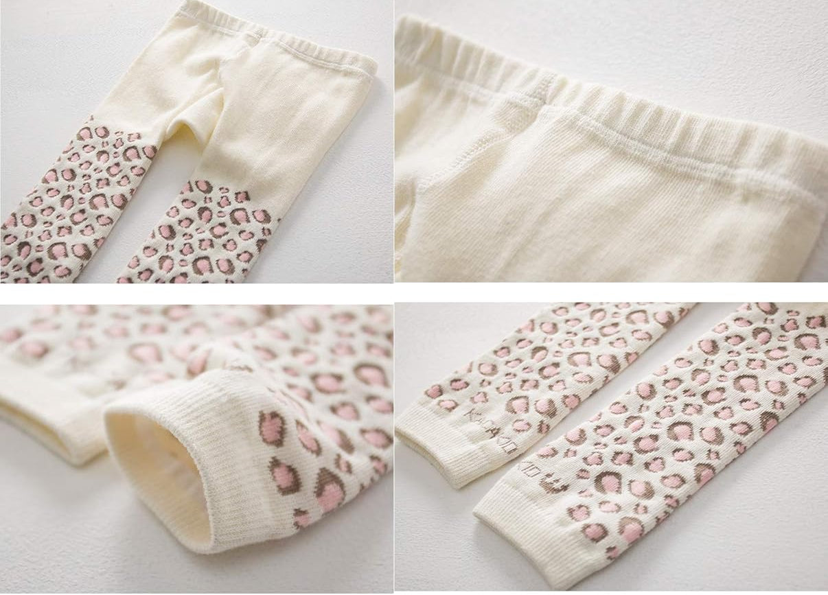 Baby Girls Footless Ankle Length Tight Legging Socks Set S5119324 Baby Girls Footless Ankle Length Tight Legging Socks Set S5119324