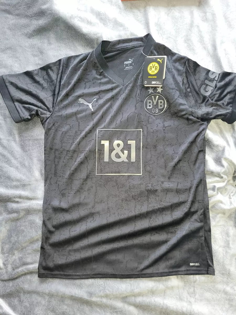 Bvb Borussia Dortmund Triple Blackout Special Edition Jersey    447881 - TUZZUT Qatar Online Shopping