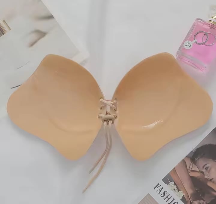 Anti-exposure Invisible and Breathable Nipple Cover Silicone Fabric Filament Fabric Wedding Dress  510622 - TUZZUT Qatar Online Shopping