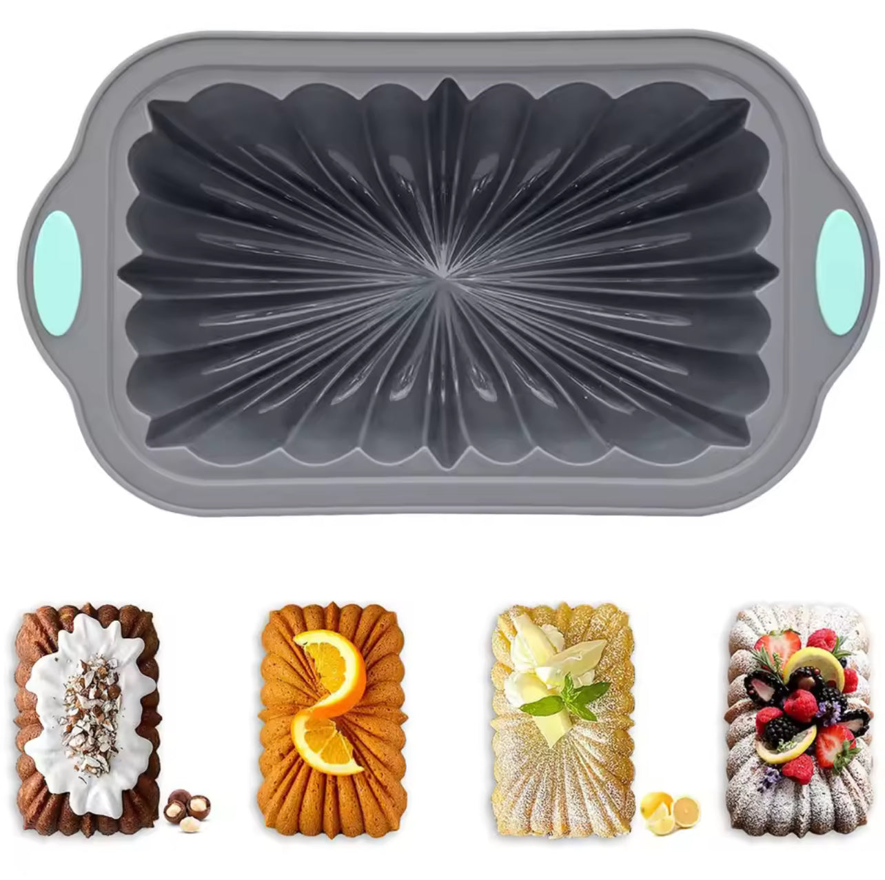 1pc Silicone Toast Cake Pans S4582498 1pc Silicone Toast Cake Pans S4582498