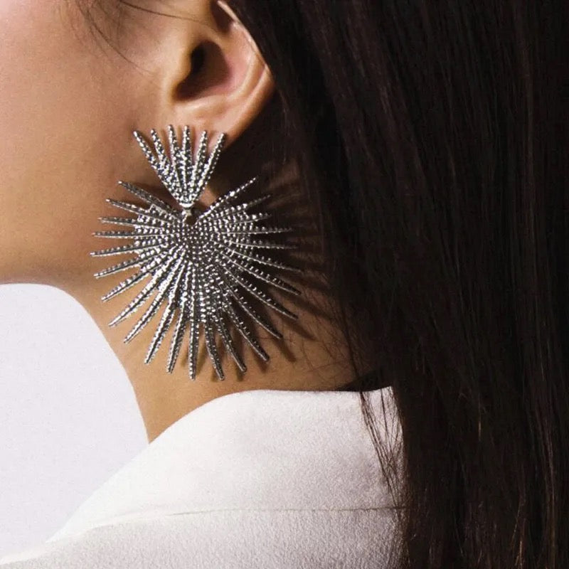 Geometric Irregular Drop Earrings for Women X777871 - TUZZUT Qatar Online Shopping