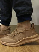 Men Shoes Sneakers Flat Male Casual Shoes Comfortable Men's Footwear Breathable Mesh Sport Zapatillas De Hombre   S130012 - TUZZUT Qatar Online Shopping