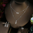 Necklace Earring Ring Sets For Women - Tuzzut.com Qatar Online Shopping