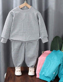 Baby Hooded Sweatshirt Two-piece Set   463016 - TUZZUT Qatar Online Shopping