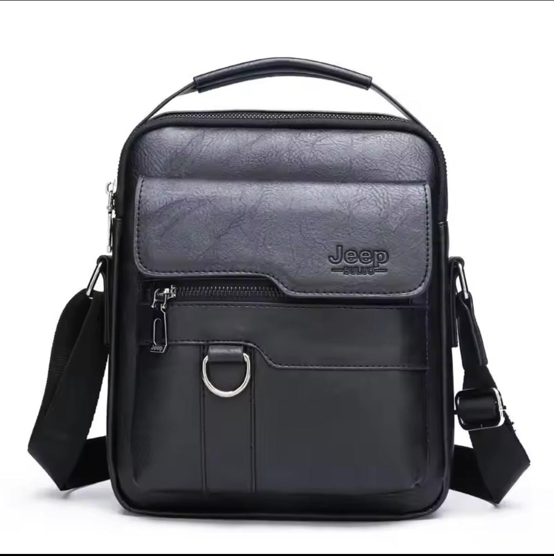 Men Crossbody Vintage PU Leather Satchel Pouch Handbag B-142267 Men Crossbody Vintage PU Leather Satchel Pouch Handbag B-142267