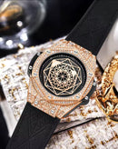 ONOLA Rose Gold Mens Sang Bleu Watch W76100 - TUZZUT Qatar Online Shopping