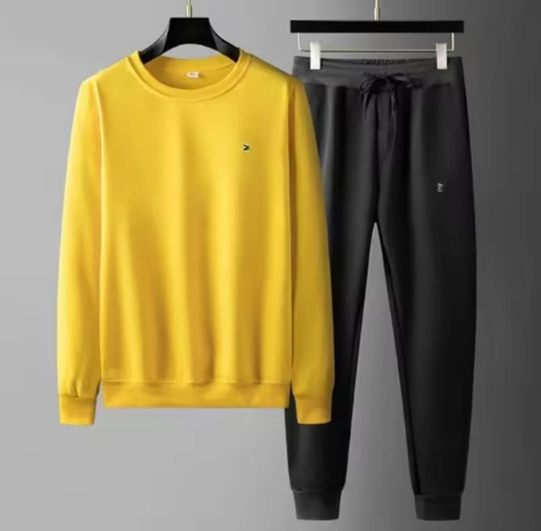 Mens Winter Printed Long Sleeve Top & Pant L-7852