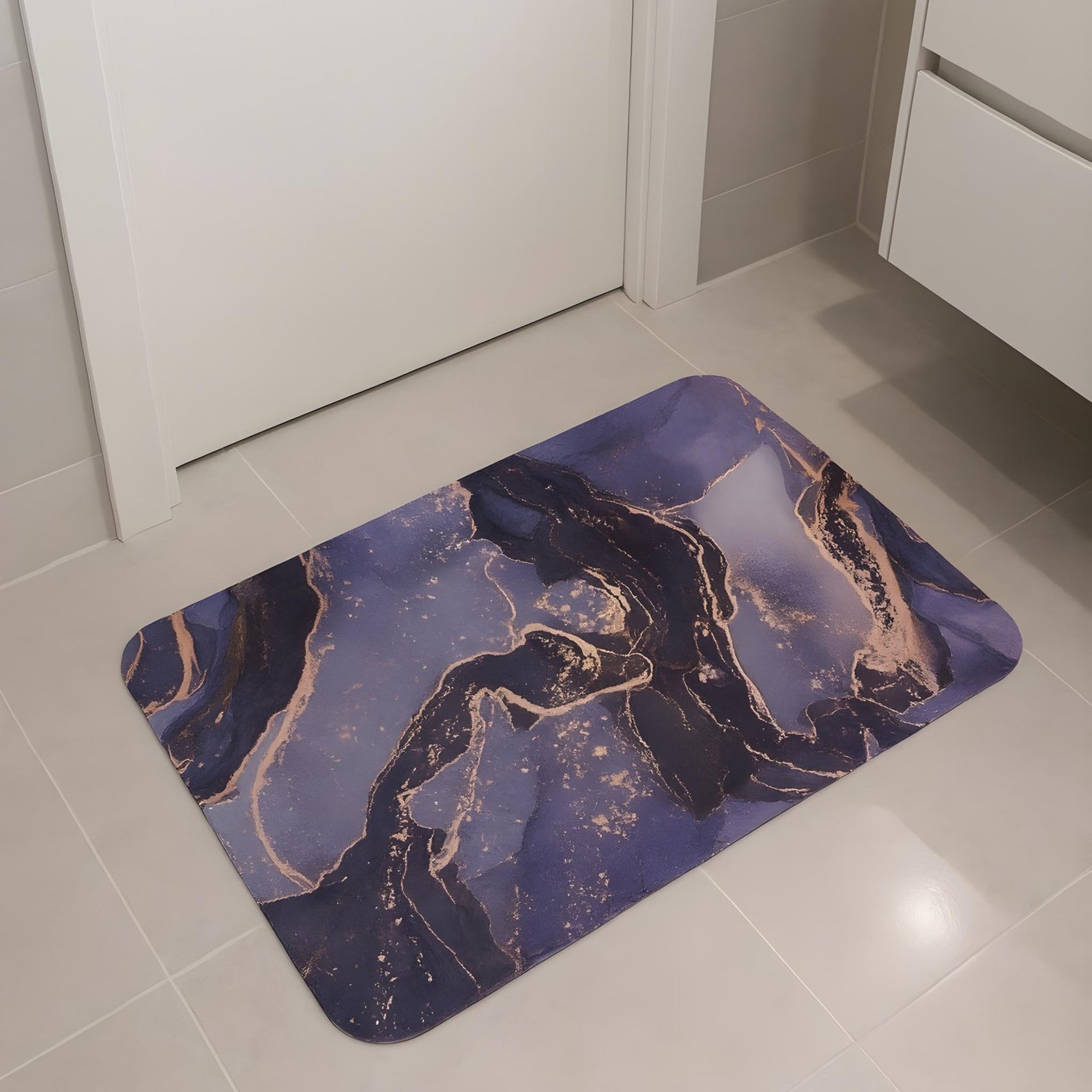 Super Absorbent Quick-drying Non-Slip Bathroom Floor Mat (Size: 40*60cm) Diatom Ooze Bath Mat - 22004125