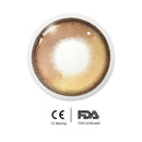 Unibling Creamy Highlights Yellow Contact Lenses for Eyes (1 Pair) - TUZZUT Qatar Online Shopping