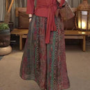 Women's 2 Pcs Long Sleeve Solid Color Skirts Set 567338 L - TUZZUT Qatar Online Shopping