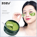 ZOZU Avocado Crystal Bouncing Eye Mask 60pcs Moisturizing and Dark Circles Improvement Eye Mask Patch Eye Care - Tuzzut.com Qatar Online Shopping