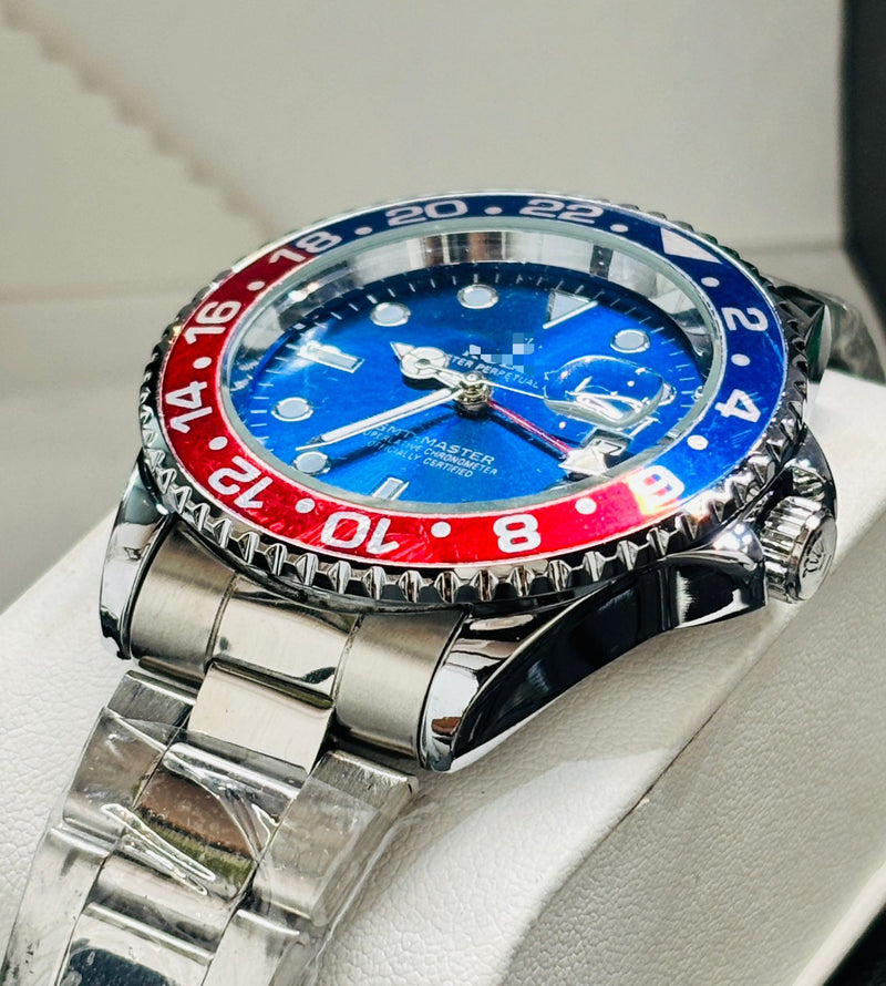 Men's Stylish Stainless Silver Watch W9923 - TUZZUT Qatar Online Shopping