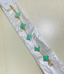 Flower Bracelet Pretty Design Sweet Temperament Enamel Simulated Pearl Bracelet For Women W10181 - TUZZUT Qatar Online Shopping