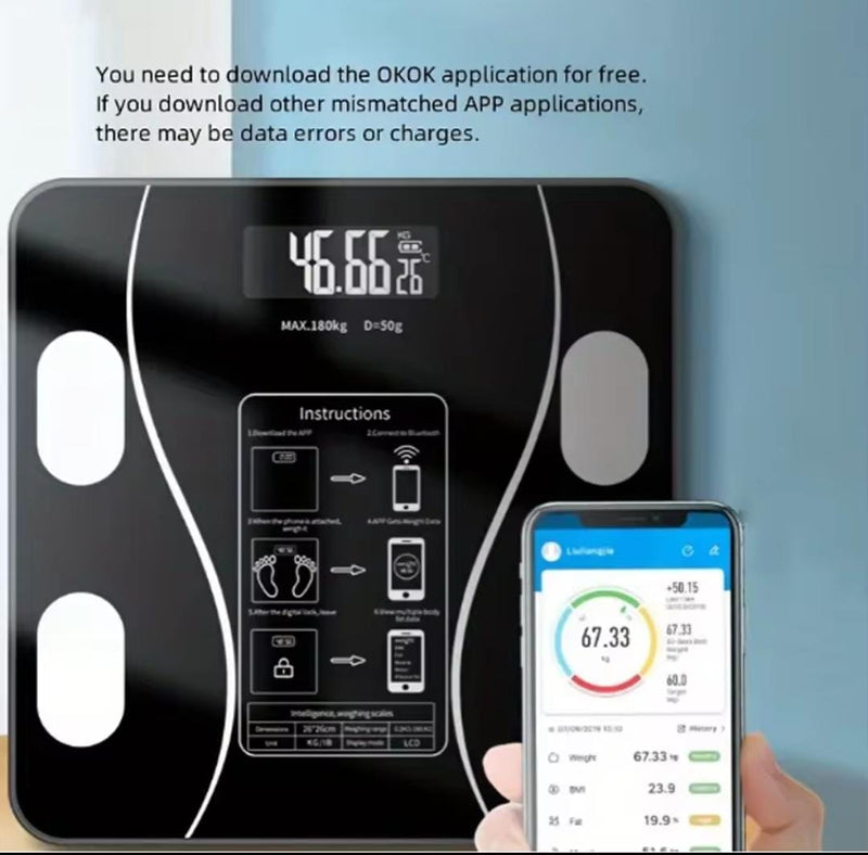 Smart Digital Body Weight Scale  WS2901 - TUZZUT Qatar Online Shopping