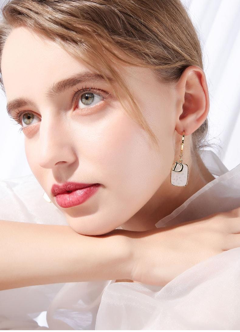 Hoop D Earrings HE10 Hoop D Earrings HE10