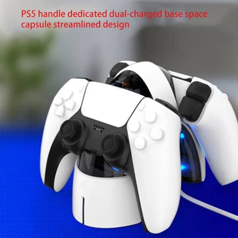 Fast Charging Charging Station Controller Charger for PS5 Controller S3996345 - Tuzzut.com Qatar Online Shopping
