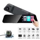 Car driving recorder HD 720P front and rear night vision dual screen camera - TUZZUT Qatar Online Shopping