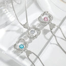 Heart Necklace Hexagram Beating Necklace For Women Design Pendant Necklace S329164 - TUZZUT Qatar Online Shopping