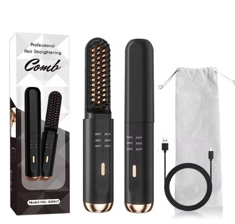 Professional Hair Straightening Comb   KR017 - TUZZUT Qatar Online Shopping