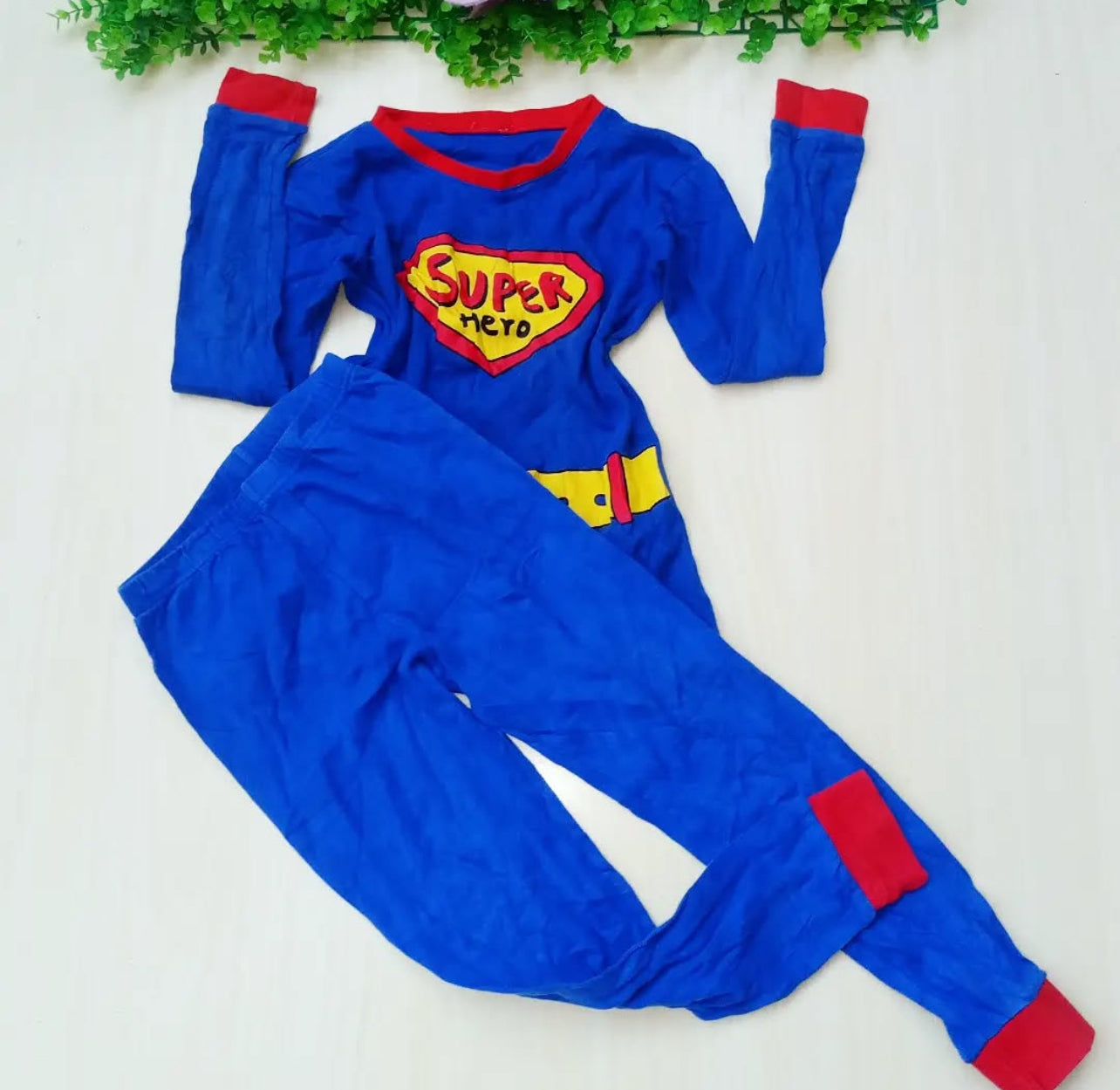 Avengers Super Hero Children's Cartoon Short Sleeve Suit 1591295 Avengers Super Hero Children's Cartoon Short Sleeve Suit 1591295