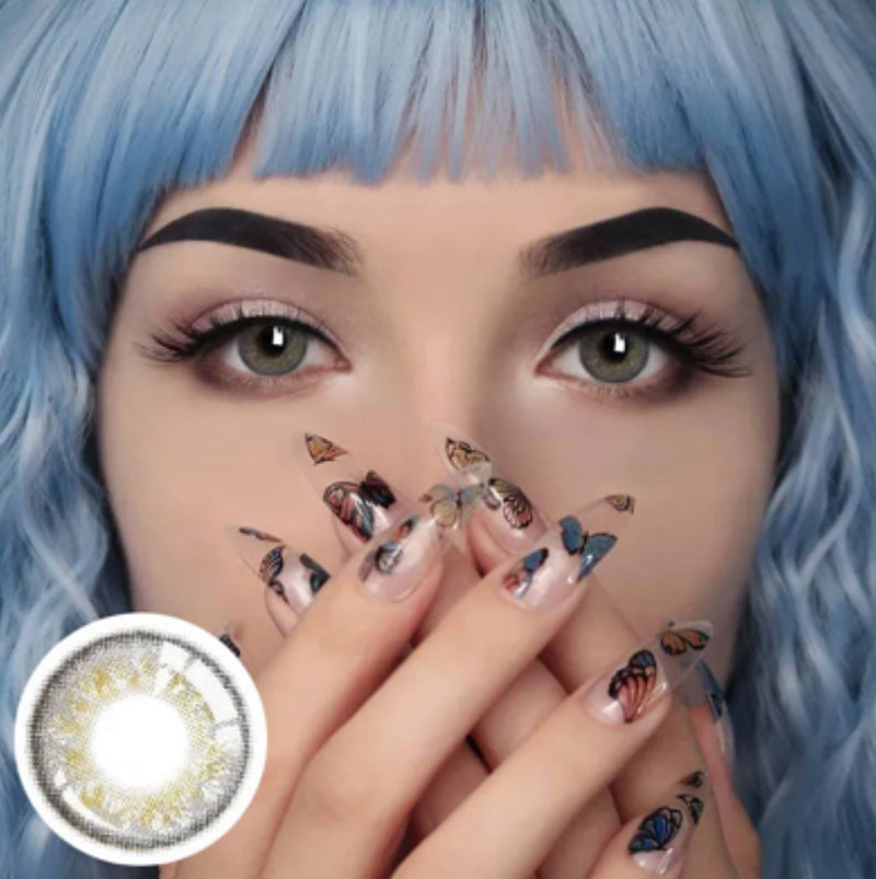 Unibling Yosemite Contact Lenses for Eyes (1 Pair) - TUZZUT Qatar Online Shopping