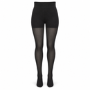 Women’s Black High-Waist Footed Tights 316357 – Large