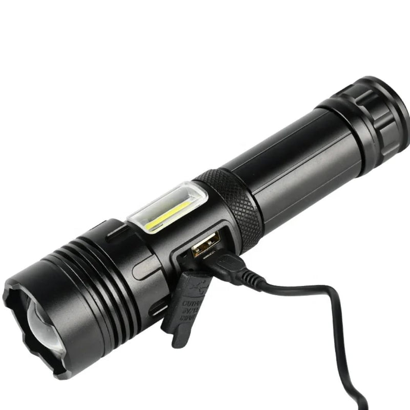 LED FlashlightAluminum Alloy for Mountaineering DL28 - TUZZUT Qatar Online Shopping