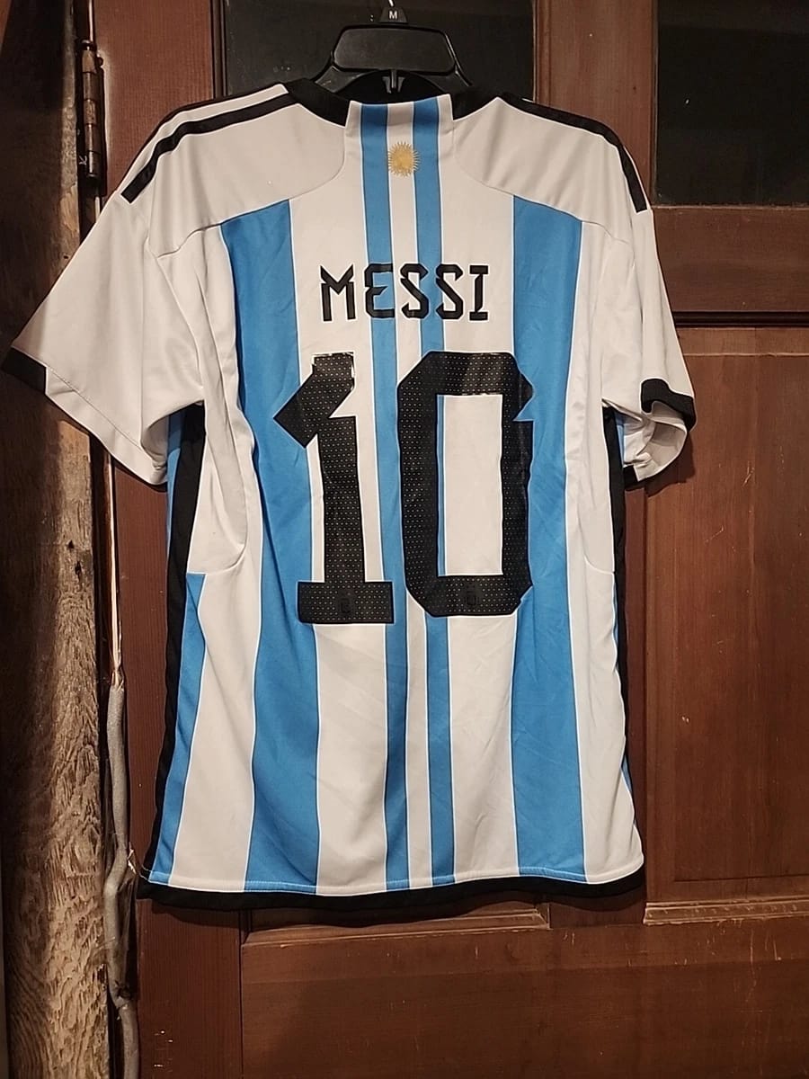 Messi Argentina AFA World Cup Jersey S5022091 Messi Argentina AFA World Cup Jersey S5022091